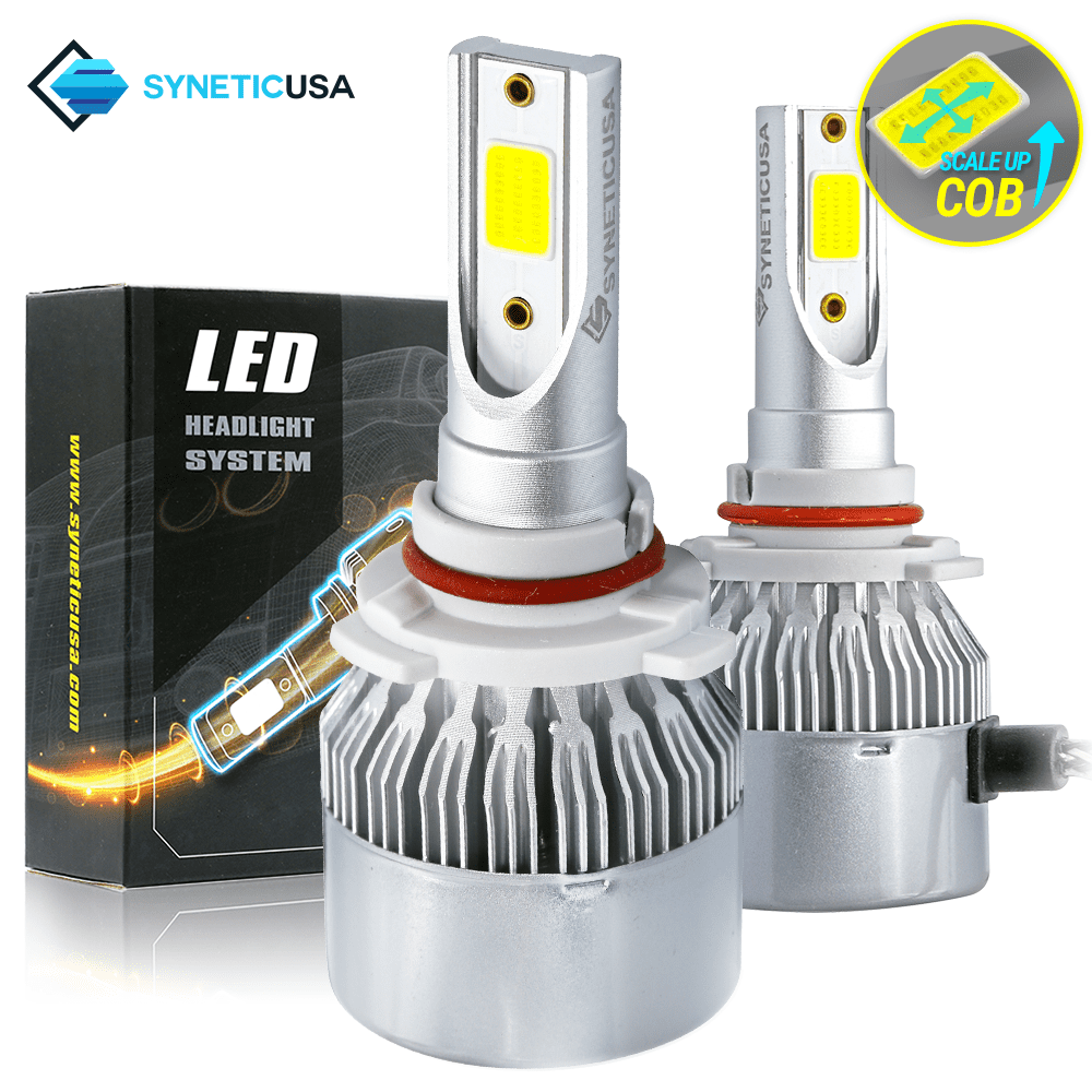 2018 Cree LED Headlight Kit H8 H9 H11 720W 86400LM 6000K Bulbs Pair HID White