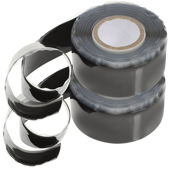 Water Pipe Repair Tape Freezer Plumber Duct Flexible Hose Sealant Rubber Sealing Garden 2 Pcs