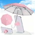 thumbnail image 5 of Suction Cup Phone Sun Shade, UV Protection and Anti Glare Umbrella, Adjustable Angle Smartphone Accessory for Outdoor Selfie Video Call and Live Streaming Gift, 5 of 6