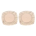 thumbnail image 1 of Funda de asiento de silla de comedor Sunnimix 2 piezas Beige_M, 1 of 2