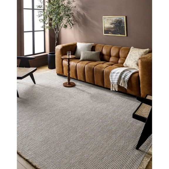 Livabliss x Becki Owens Kimi Cottage Area Rug,3'11" x 5'7",Medium Gray