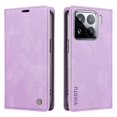 thumbnail image 1 of KAIYANG YIKATU YK-004 Funda de piel sintética para Xiaomi 15 Pro, con función táctil, magnética, autoabsorción, color verde, morado y multicolor, 1 of 5