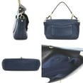 thumbnail image 2 of Pre-Owned CHANEL Handbag Shoulder Bag V Stitch Leather Navy Black Gold Women's e60036a (Good), 2 of 5