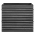 thumbnail image 2 of Modway Render 23.5" MDF Wood Wall-Mount Bathroom Vanity Cabinet in Charcoal, 2 of 8