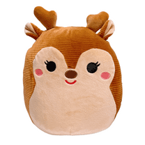 Squishmallows Christmas Corduroy Squad 8" Darla the Reindeer Plush Doll Toy