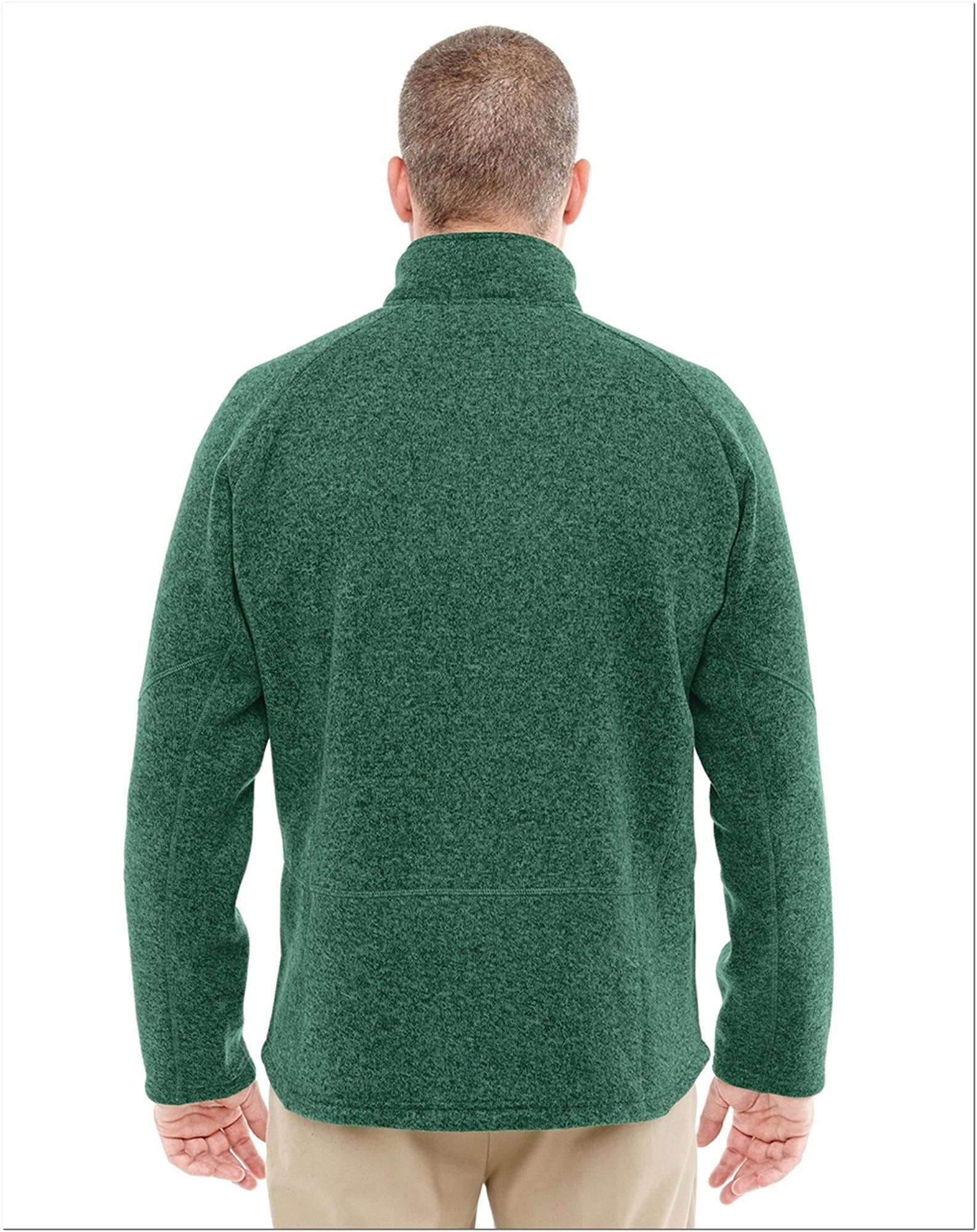Devon & Jones Adult Bristol Sweater Fleece Quarter-Zip