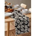 thumbnail image 6 of Vintage Flowers Table Runner Cotton Linen 90 Inch Holiday Dresser Scarves, Black Farmhouse Pastoral Chic Floral Tablerunner for Kitchen Coffee Dining Bedroom Living Room Dinner Scarf Décor 13''x90'', 6 of 9