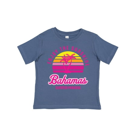 

Inktastic Enjoy the Sunshine Bahamas Summer Paradise Gift Toddler Boy or Toddler Girl T-Shirt