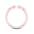 thumbnail image 3 of Imperial 1/5Ct TDW Diamond 10k Rose Gold Fashion Ring (H-I, I2), 3 of 4