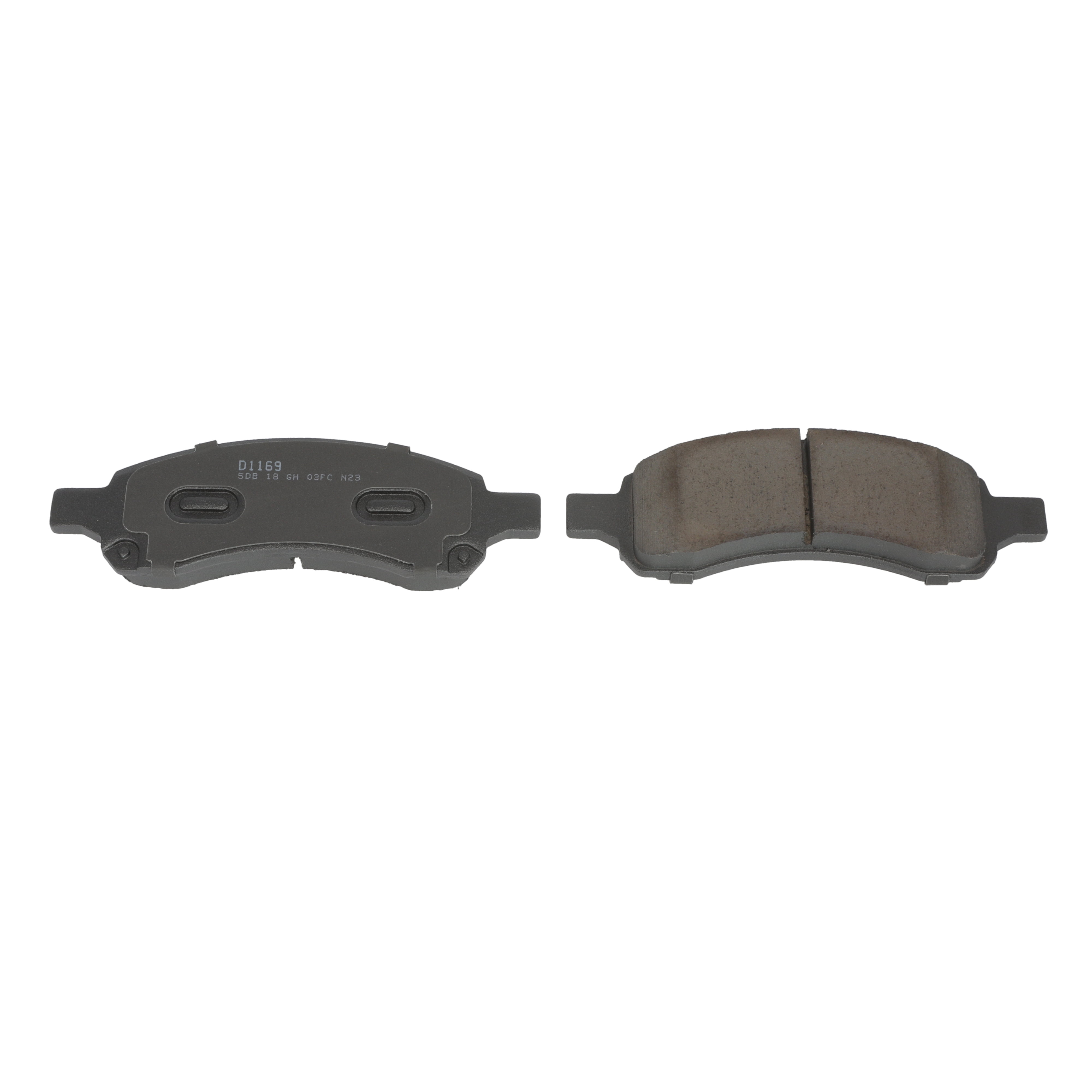 Winstop Brake Pad Set, Front WS.1169.0.C, Chevrolet Trailblazer 2009-2006