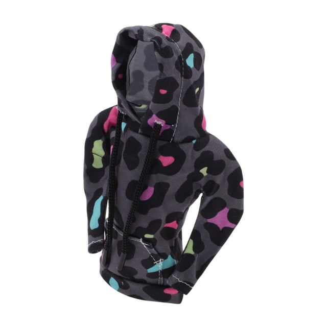 Cubierta de pomo de cambio de marcha para automóvil SUV camión Unique Bargains, protector de palanca de cambios manual de leopardo púrpura, gris, negro 1 Pc 6.69"x4.53" poliéster