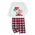 thumbnail image 4 of Ensemble de Pyjamas Assortis de Noël pour la Famille Élan Pyjamas de Noël Vêtements de Nuit pour Adultes Enfants Bébé Chien, 4 of 10