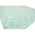 thumbnail image 2 of K2 Floor Style Valencia Light Blue Hand-Tufted Wool & Silkette™ Area Rug, 2 of 3