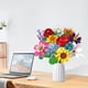 thumbnail image 4 of Set de construcción SIENON Flower Bouquet 1001 unidades con 12 tipos de flores, 4 of 7