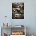 thumbnail image 3 of AVOI Unframed Jesus and Lamb Canvas Wall Art Jesus Save Lost Lamb Posters Prints Vintage Christian Pictures Wall Decor For Bedroom Modern Jesus Paintings Decor(Jesus and Lamb), 3 of 6