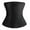 Black, variant on Stamzod Waist Trainer for Women Underbust Waist Cincher Corset Sport Girdle Hourglass Body Shaper