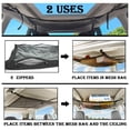 thumbnail image 6 of Vehicle Roof Mounted Organizers Net With Quick Release Buckles Weather For Camping Gear Storage, 6 of 12