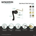 thumbnail image 4 of Kingston Brass KTFLS2 French Side Mount Toilet Tank Lever, Left/Right Installation in Polished Brass, 4 of 5