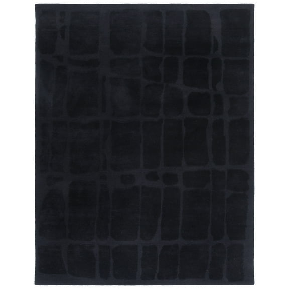 SAFAVIEH Rodeo Drive Sandford Geometric Area Rug, Black, 8' x 10'