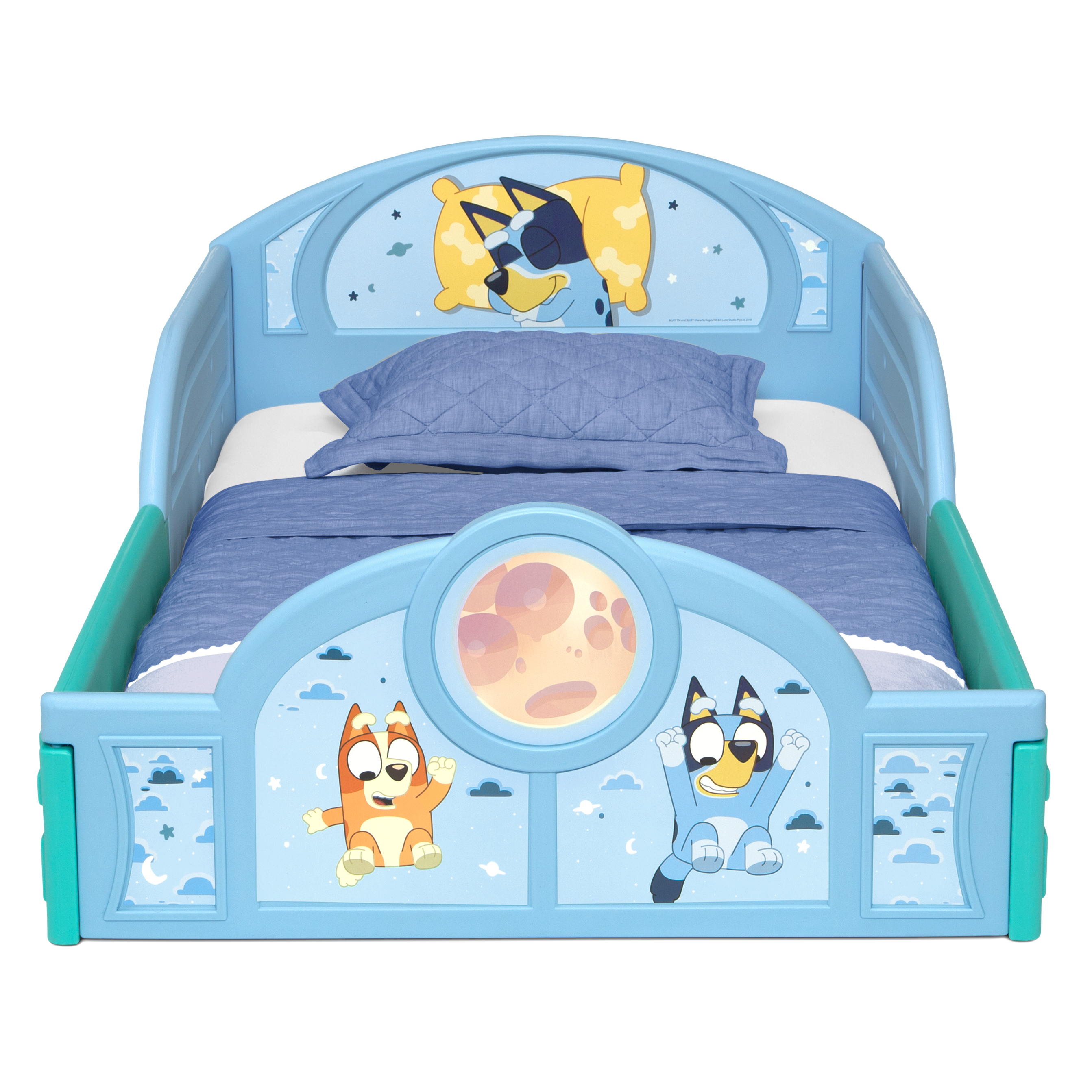 Delta Children Bluey Sleep and Play Toddler Bed photo 3