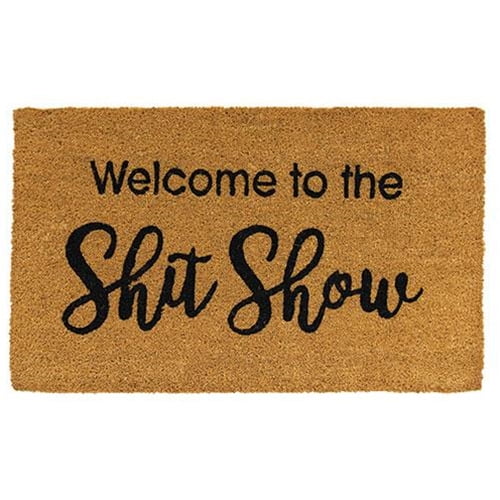 Welcome To The Shit Show Doormat|Family doormat|Personalized|Welcome Doormat|Custom Doormat|Welcome mat|housewarming|Front Door Mat|