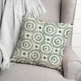 thumbnail image 3 of Creative Products Boho Circles Green 16 x 16 Indoor / Outdoor Pillow, 3 of 3
