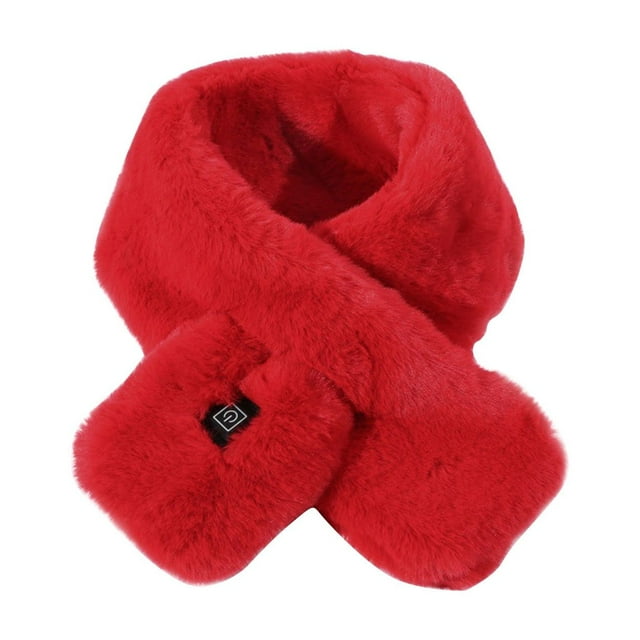 Chauffe-Nuque Épais Réglable à Trois Modes avec Foulard Chauffante USB pour Confort Intérieur Extérieur