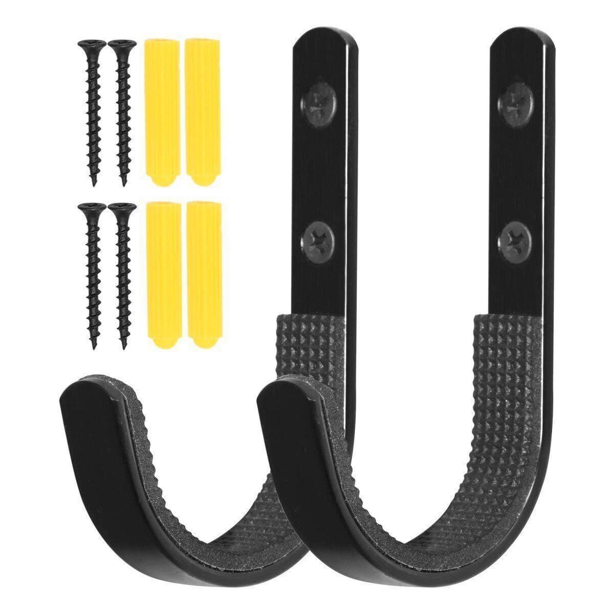 Cocobaby 10pcs Steel Gun Rack Storage Rifles Shotgun Hooks Wall Mount Hangers Archery Bow