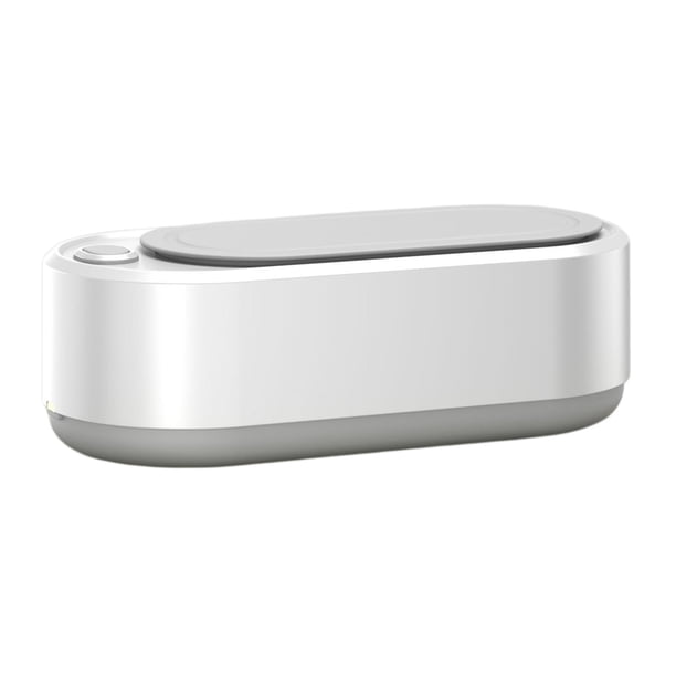 ultrasónica de limpieza de joyas eléctrica para relojes, dentaduras Batería AAA gris Zulema Limpiador ultrasónico