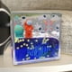 thumbnail image 5 of Fashionable Spaceman astronauti Oficina de Oficina Decoración Decoración Eliminación de Estrés Confeti Flash Doblewarming Regalos naranja Baoblaze arenas movedizas líquidas, 5 of 8