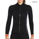 thumbnail image 2 of Greeniant Chaqueta de buceo de alta eficiencia a prueba de frío Material de nailon buena elasticidad trajes de baño fuerte protector solar cuero Deportes acuáticos Mujer Negro XS Greeniant OD020694-07, 2 of 6