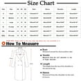 thumbnail image 3 of Leesechin Men Long Trench Coats Mens Peacoat Casual Button Solid Long Sleeve Pockets Turn Down Collar Outerwear Coat, 3 of 6