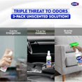 thumbnail image 4 of Unscented Odor Eliminator for Strong Odor 3 items Bundle: 16 Oz + 7.5 Oz + 2 Oz - Used in Hospitals & Health Facilities - Fast-Acting Odor Remover Spray for Dog, Cat, House & Carpet, 4 of 4