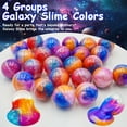 thumbnail image 2 of Bolas de limo Slime Party Favors Olixmlya Galaxy, paquete de 24, 2 of 7