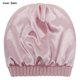 thumbnail image 3 of Gorro de punto para mujer, gorro de esquí con forro de satén, gorro holgado de invierno para niña, 3 of 4
