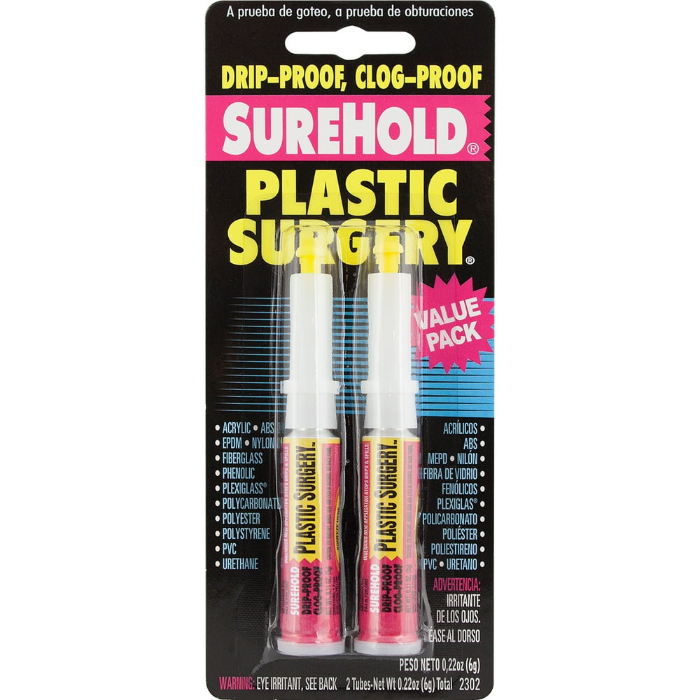 Plastic Surgery Super Glue 2/Pkg