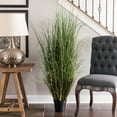 thumbnail image 5 of Vickerman 48" Artificial Potted Green Curled Grass., 5 of 5