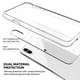 thumbnail image 3 of Funda ILUV Vyneer para iPhone XR Transparente, 3 of 7