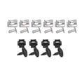 thumbnail image 1 of Undertray Clip, Engine Underbody Fastener 8D0805121 Simple To Replace 8D0805960 4A0805163 Rugged ABS Metal Practical  Replacement For A3 A4 A6 A8 For Car, 1 of 8