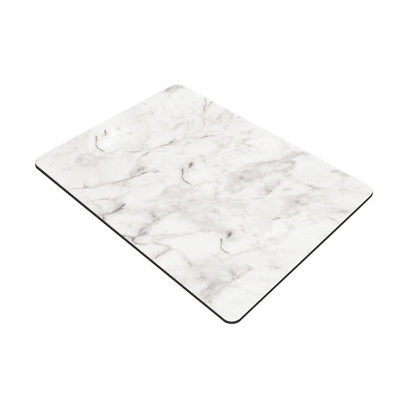 Qholemyo Non Slip Drying Mat For Kitchen Counter Easy To Clean Dish Drying Pad For Countertop Organization
