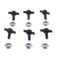 thumbnail image 2 of Perno Superior Automático De 6 Uds Compatible Con Accesorios De Coche Jeep, Sujetadores Superiores Duros De Extracción Rápida, Pernos De Tuercas Moyic VI011696-00, 2 of 6
