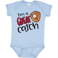thumbnail image 3 of Inktastic I'm a Great Catch Baseball Glove Boys or Girls Baby Bodysuit, 3 of 5