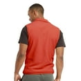 thumbnail image 4 of Men's Full-Zip Polar Fleece Vest, Orange 2XL, 1 Count, 1 Pack, 4 of 7