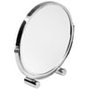 Home Basics Chrome Two-Sided 6.75" Cosmetic Mirror 1x & 2x