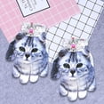 thumbnail image 2 of XZNGL Gants d'Hiver pour Enfants Gants d'Hiver Chauds pour Enfants Impression 3D Tricotée Kitty Gants Mignons pour Animaux de Compagnie Mode Gants d'Hiver Chauds pour Enfants, 2 of 6