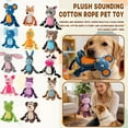 thumbnail image 4 of Pet Plush Sound Rope Toy, Cartoon Animal Plush Toy, Dog Interactive Tug-Of-War Training Supplies, 4 of 4