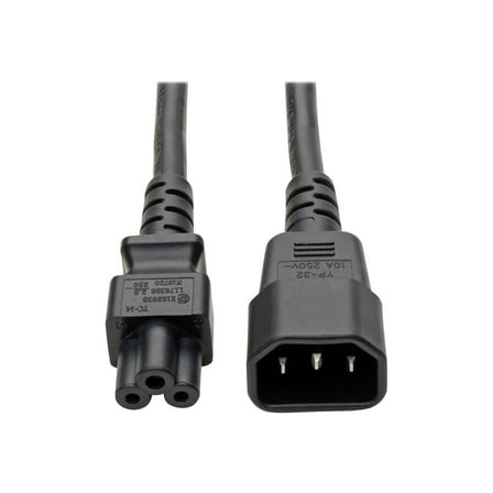 Tripp Lite Model P014-006 6 ft. 18AWG Power Cord Adapter (C14 to C5)