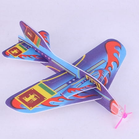 New Stretch Flying Glider Planes Aeroplane Children Kids Toys Game Cheap Gift WA