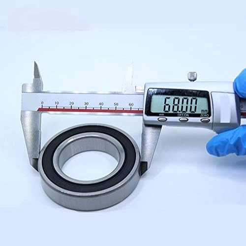 6008RS Bearing ABEC-3  Deep Groove Ball Bearing 40 * 68 * 15 mm Deep Groove 6008-2RS Ball Bearings 6008RZ 180108 RZ RS 6008 2RS Precision Bearing
