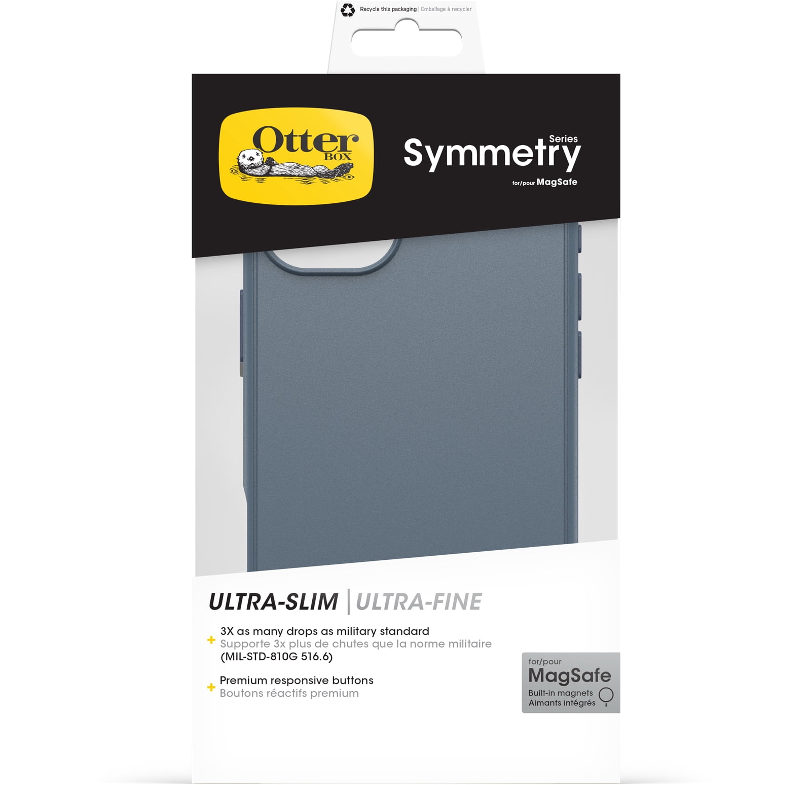 OtterBox Symmetry Series Case for MagSafe for Apple iPhone 16 Plus - Bluetiful